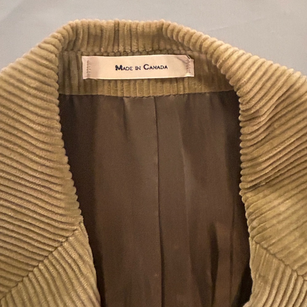 Chaps Ralph Lauren Tan Corduroy Sport Coat Blazer Jacket 42 - Picture 2 of 11